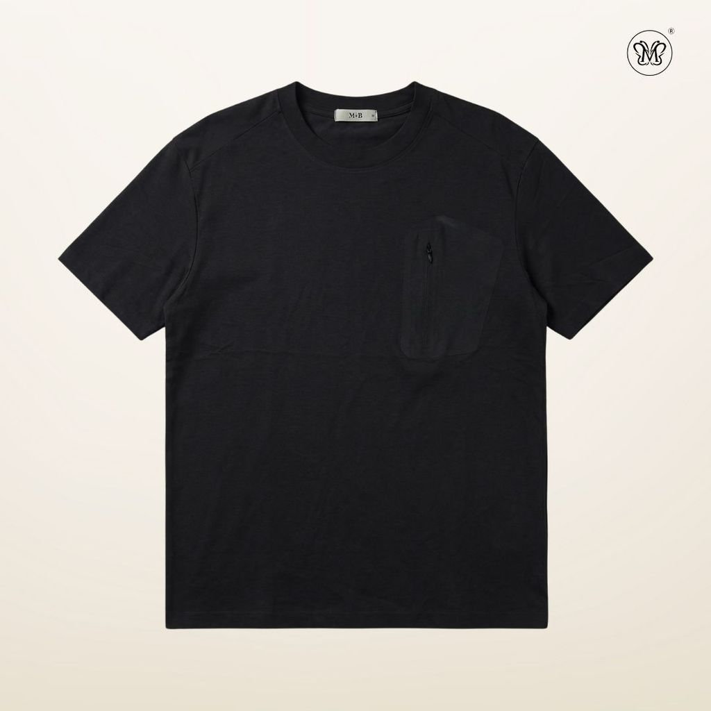 Chest Zip Pocket T-Shirt