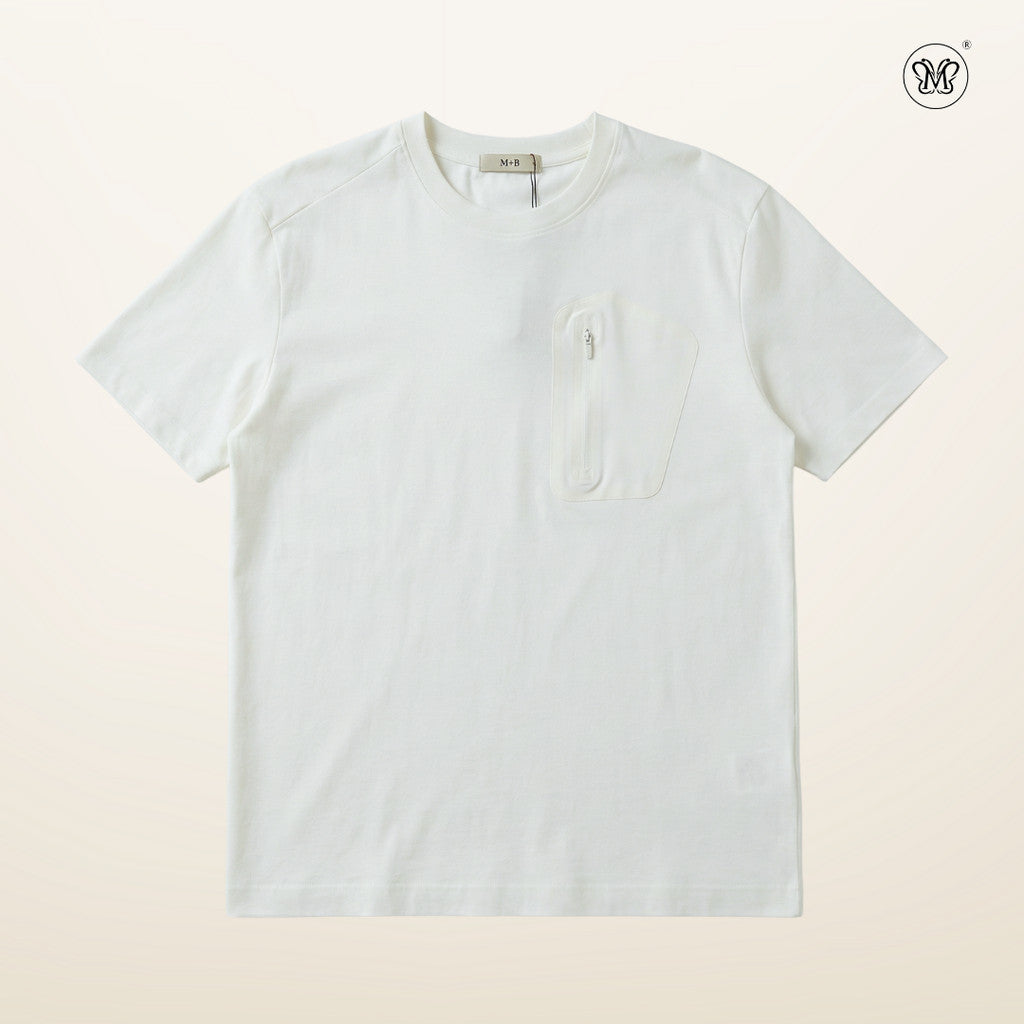 Chest Zip Pocket T-Shirt
