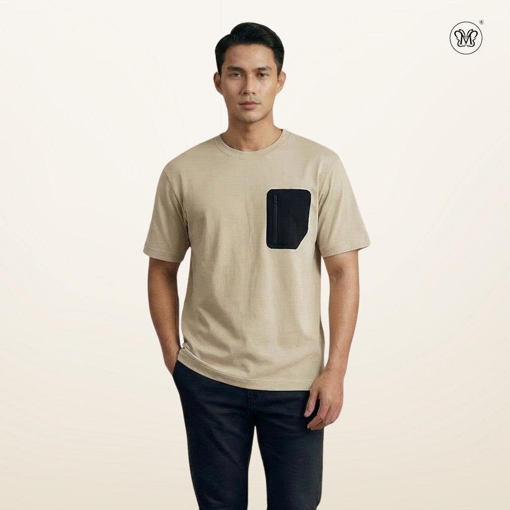 Black Chest Pocket T-Shirt