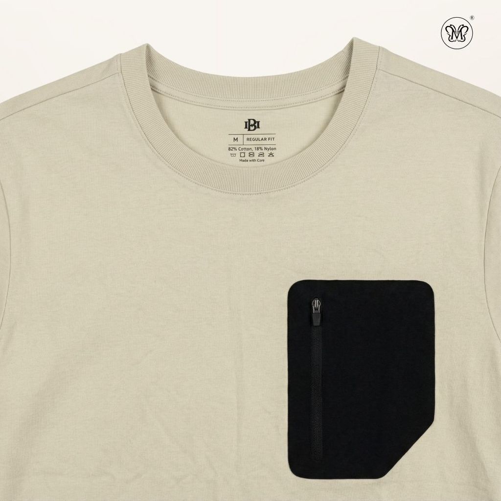 Black Chest Pocket T-Shirt