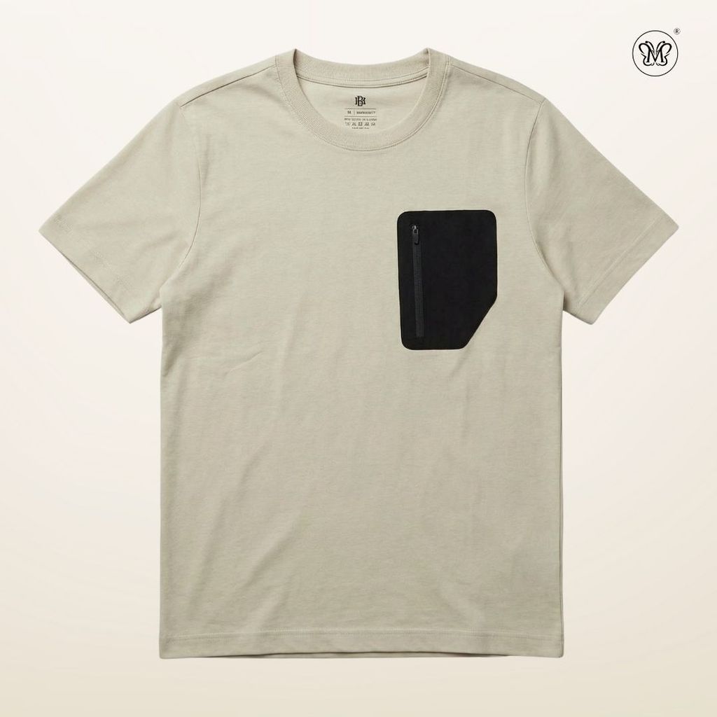 Black Chest Pocket T-Shirt