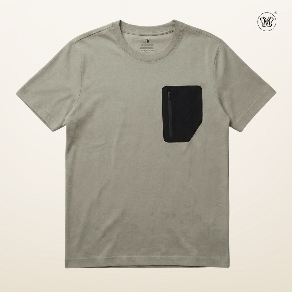 Black Chest Pocket T-Shirt