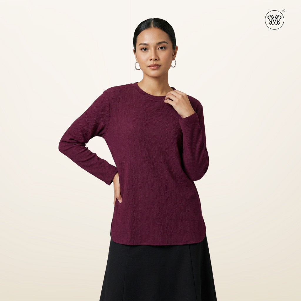 Subtle Crinkle Texture Top