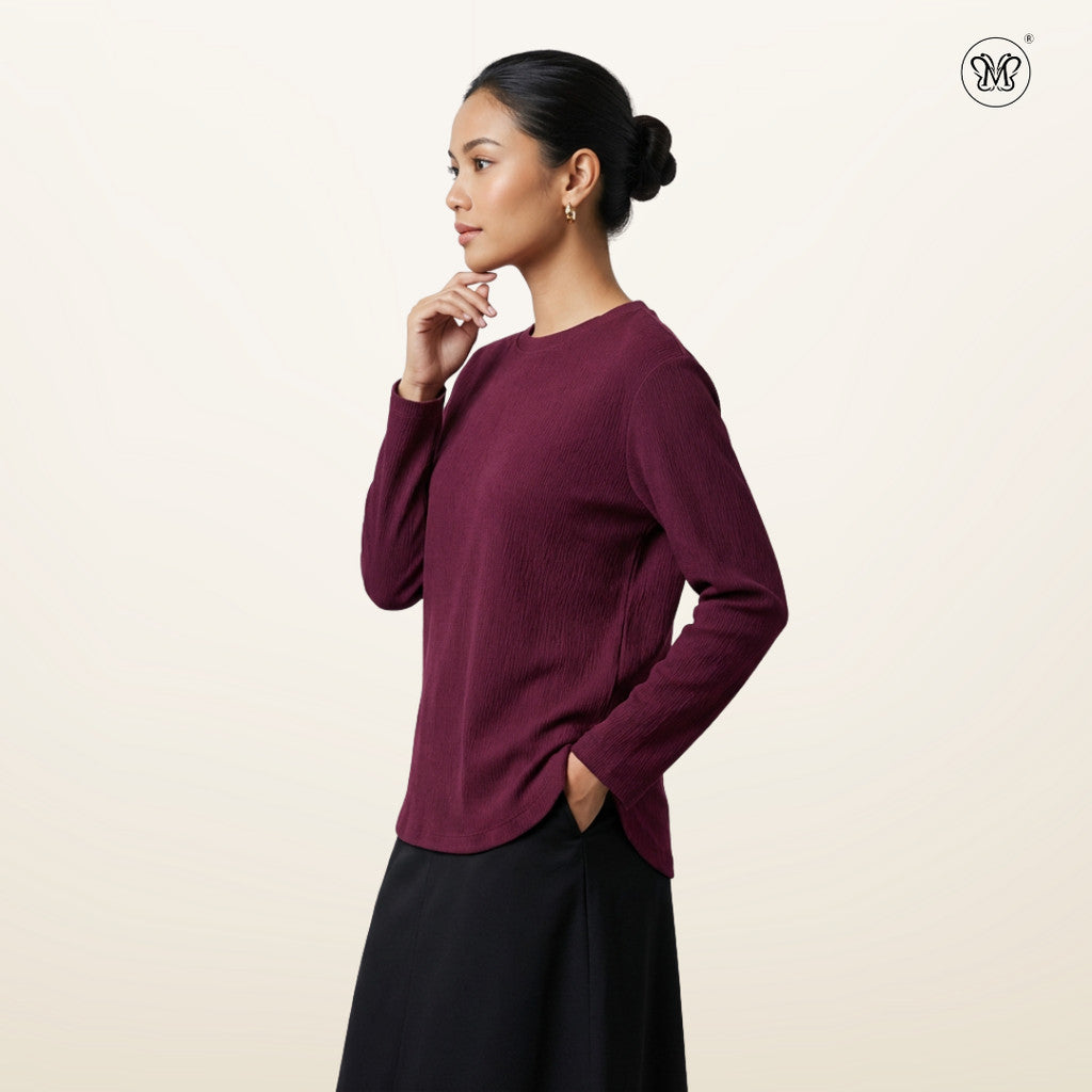 Subtle Crinkle Texture Top