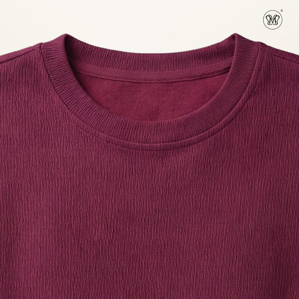 Subtle Crinkle Texture Top