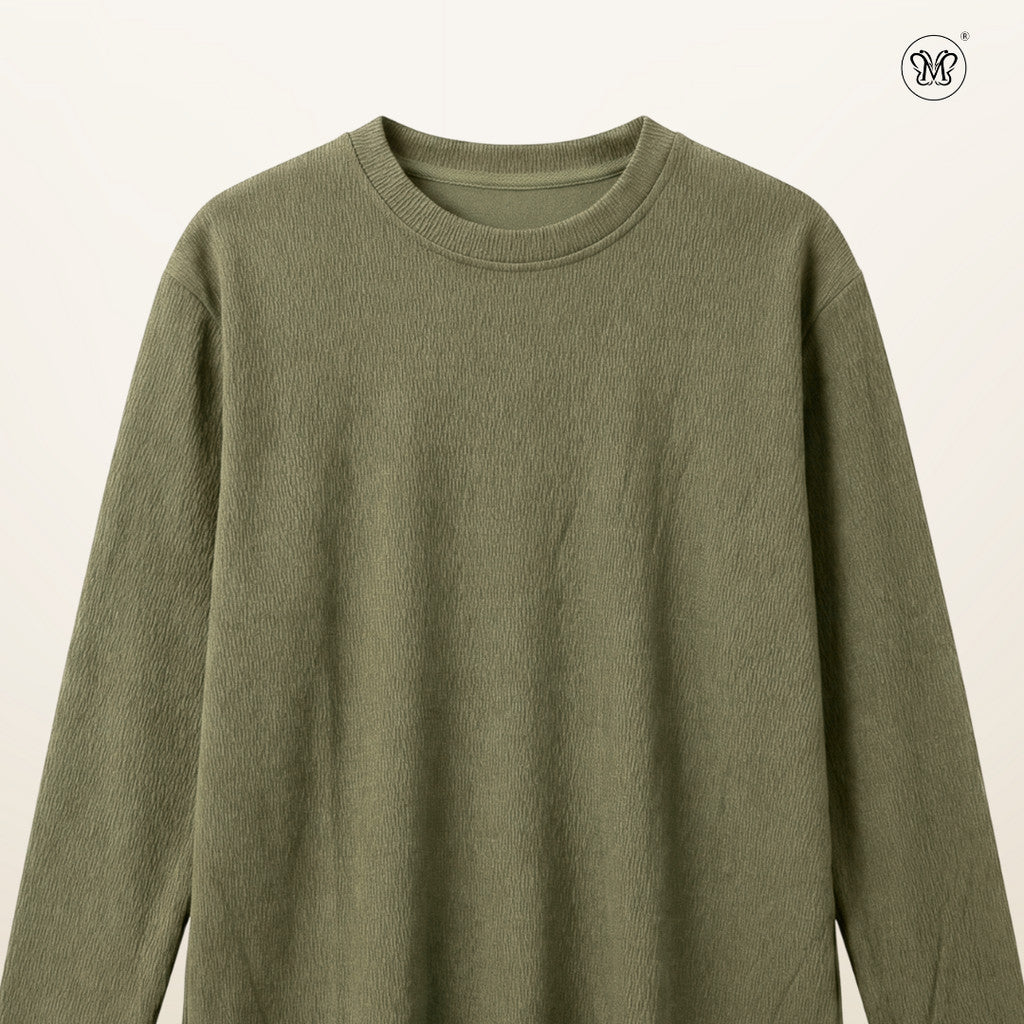 Subtle Crinkle Texture Top