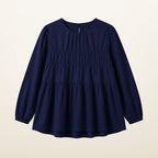 Horizontal Smocked Blouse