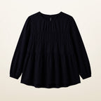 Horizontal Smocked Blouse