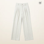 Soft-Pleated Waist Pants