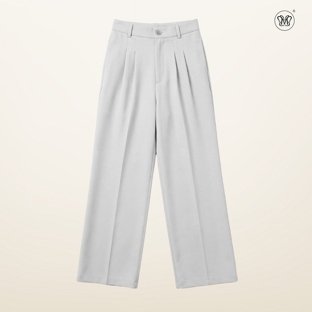 Soft-Pleated Waist Pants