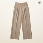 Soft-Pleated Waist Pants