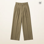 Soft-Pleated Waist Pants