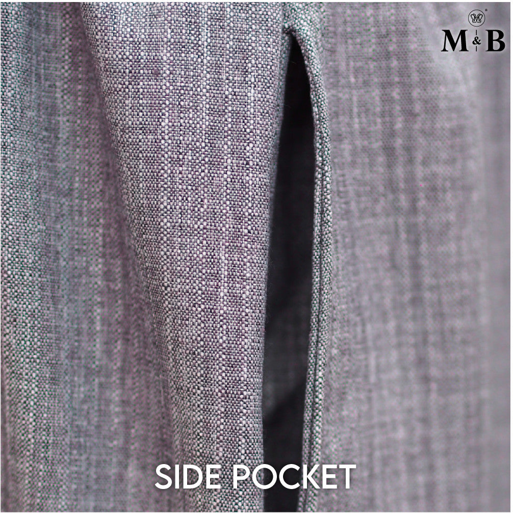 Straight Wide-Leg Pants