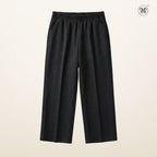 Straight Wide-Leg Pants