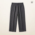 Straight Wide-Leg Pants