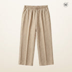 Straight Wide-Leg Pants