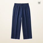 Straight Wide-Leg Pants