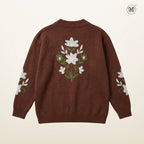 Floral Knit Cardigan