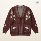 Floral Knit Cardigan