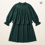 Elegant Lace Trim Kurung