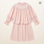 Elegant Lace Trim Kurung