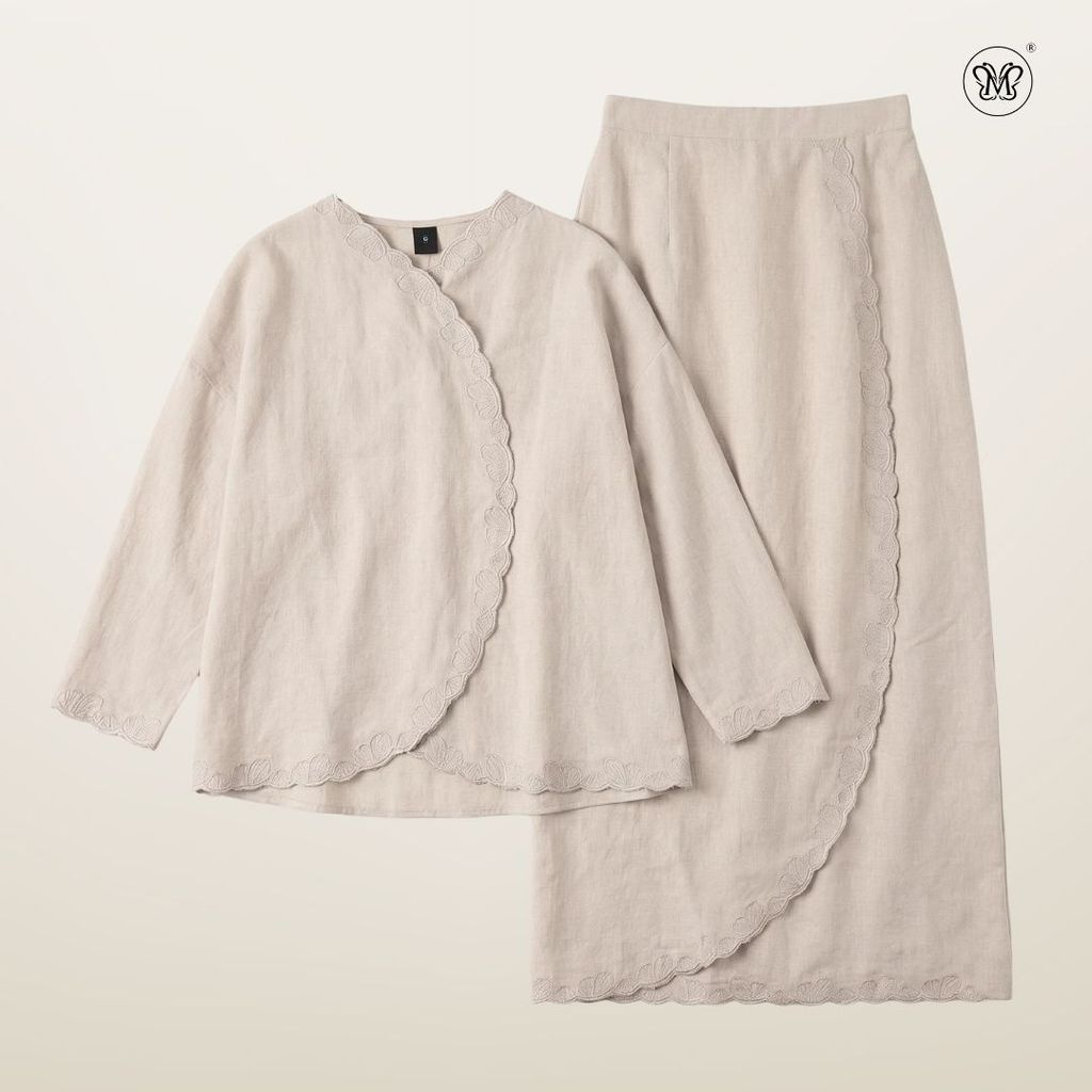 Soft Scallop Embroidery