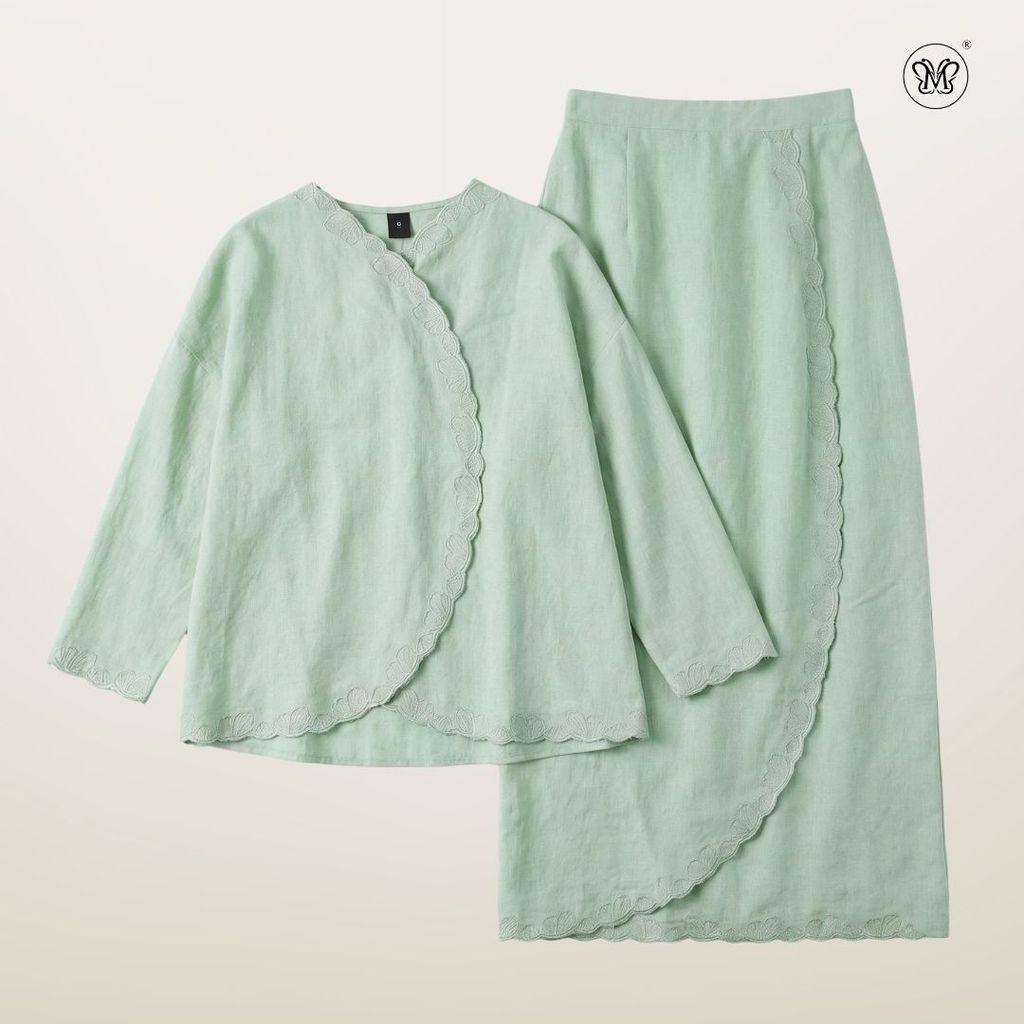 Soft Scallop Embroidery