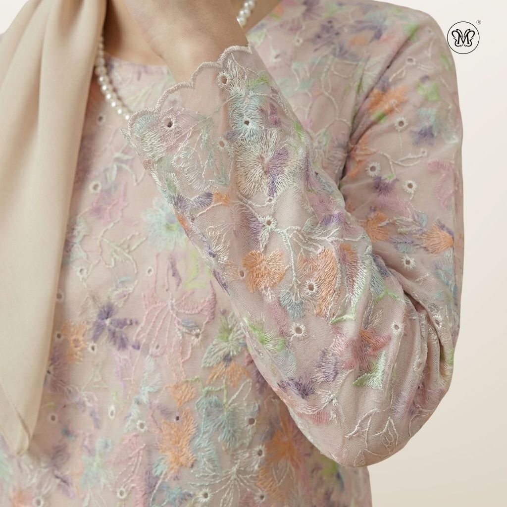 Floral Embroidered Lace