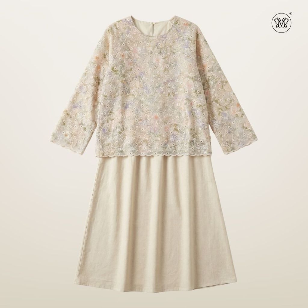 Floral Embroidered Lace