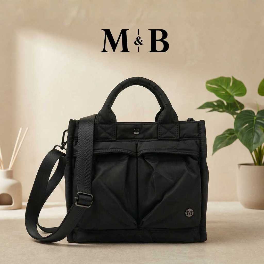 Front Two Pocket Small Tote