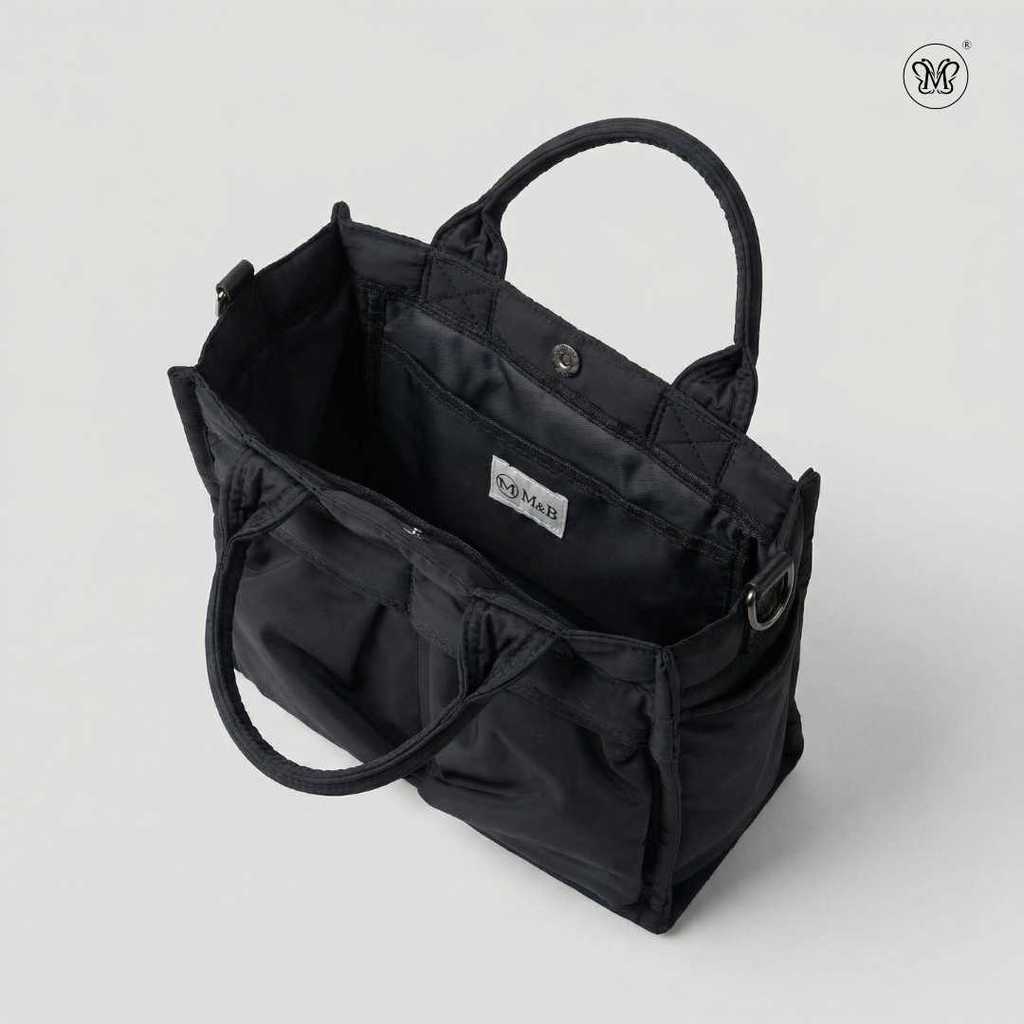 Front Two Pocket Small Tote