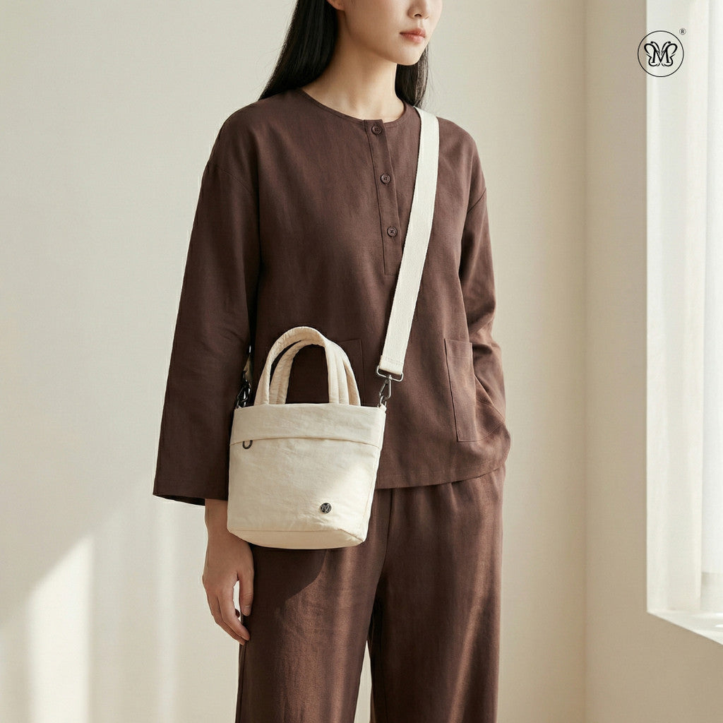 Padded Mini Crossbody Tote