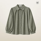 Narrow Stripes Casual Blouse