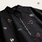 Embroidered Motif Shirt