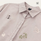 Embroidered Music Shirt