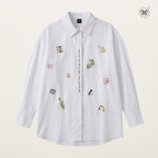 Embroidered Music Shirt