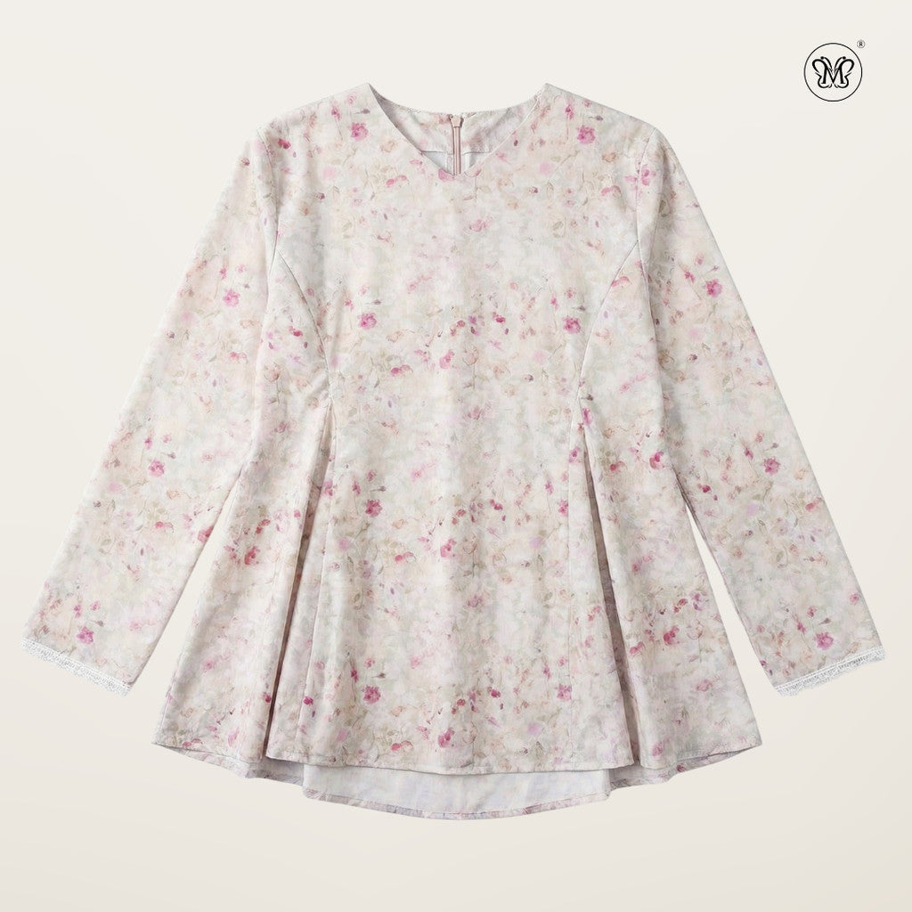 Peplum Semi-Fitted Blouse