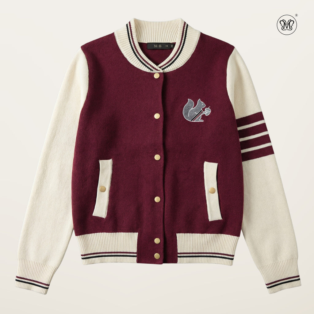 Knitted Bomber Jacket