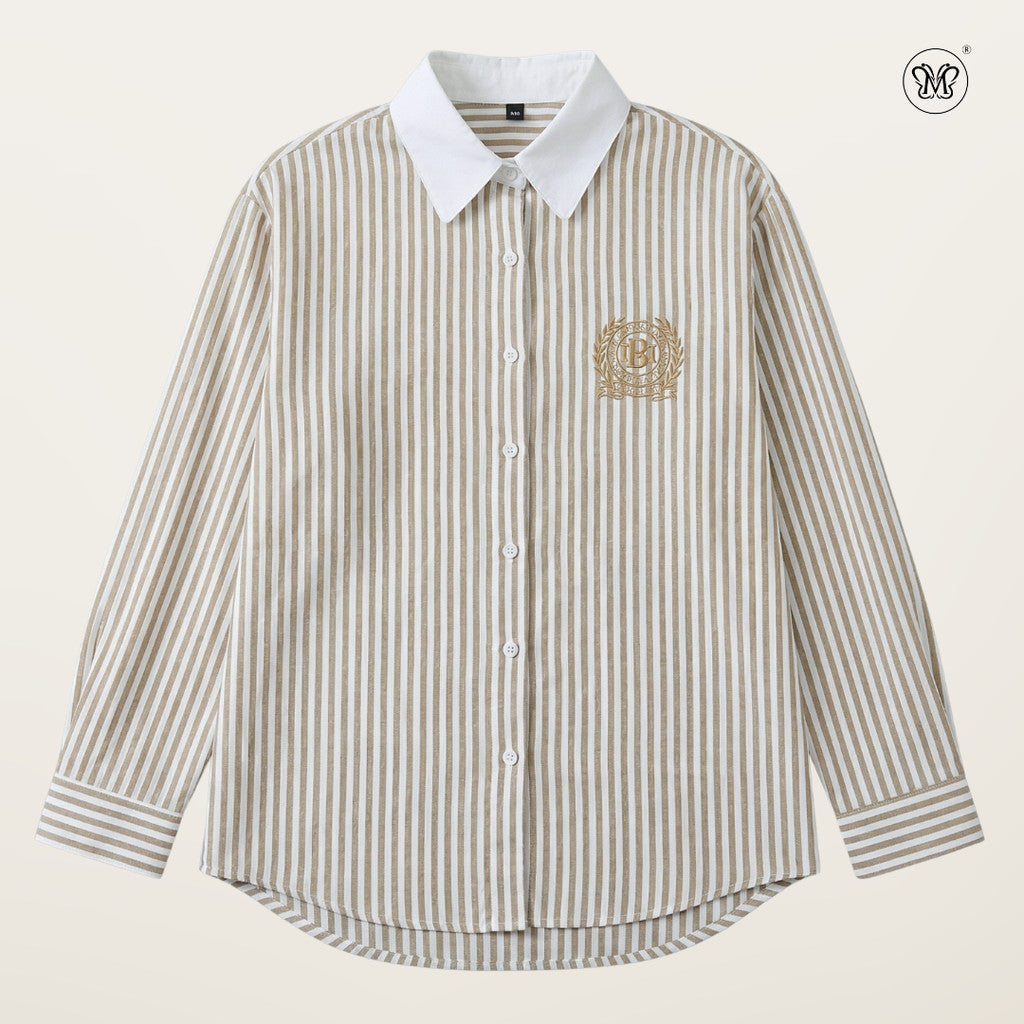 Classic Stripe Collared Shirt