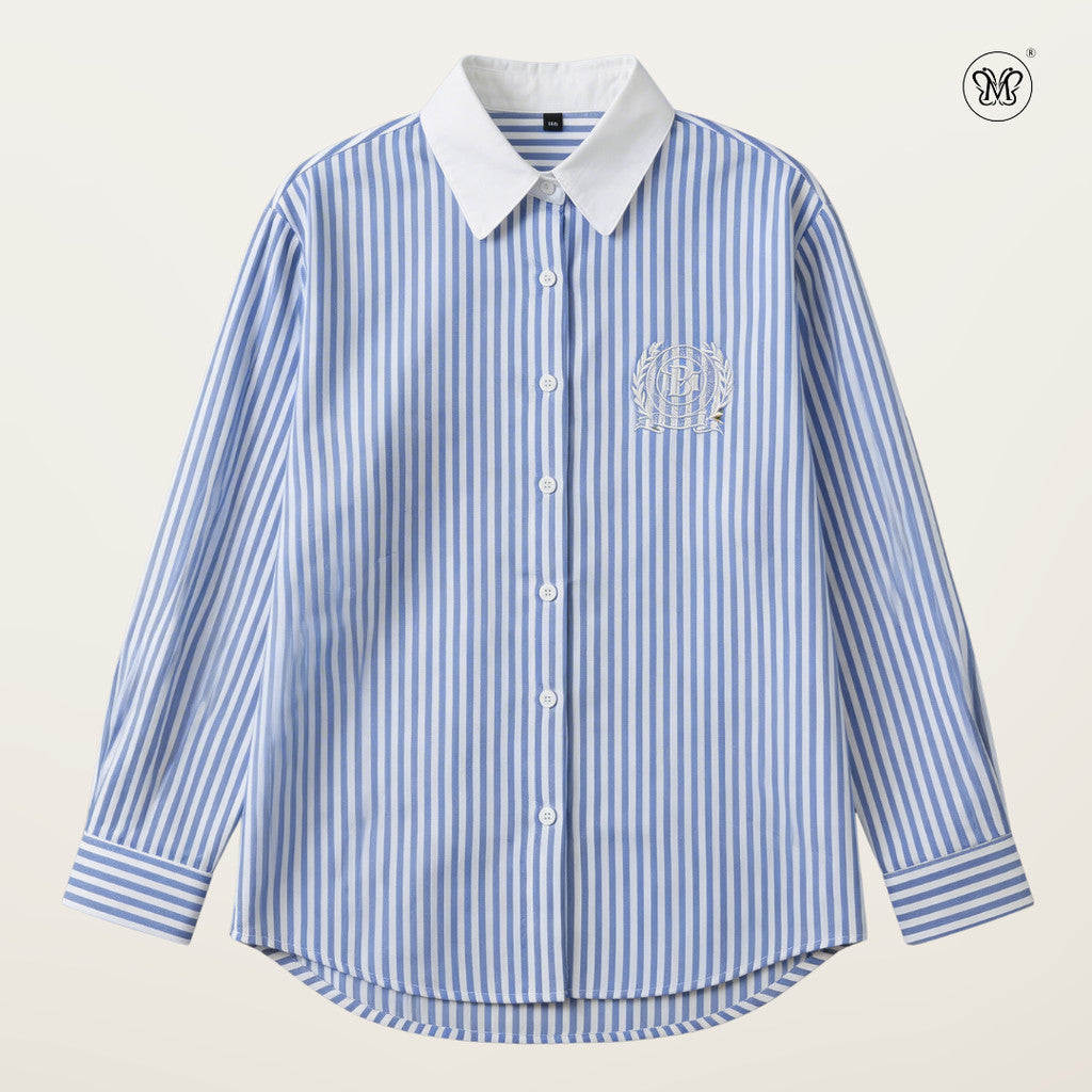 Classic Stripe Collared Shirt