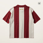 Victory Stripe Knit Polo