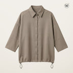 Adjustable Drawstring Shirt