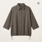 Adjustable Drawstring Shirt