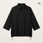 Adjustable Drawstring Shirt