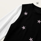 Minimal Floral Layered Top