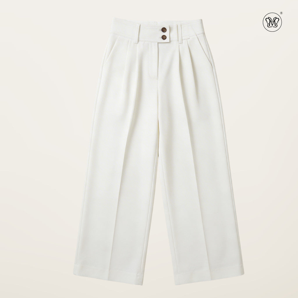 Classic Double Button Pants