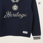 Heritage Crest Knit Sweatshirt
