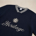 Heritage Crest Knit Sweatshirt