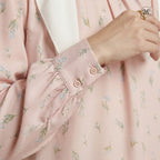 Classic Blush Garden Blouse