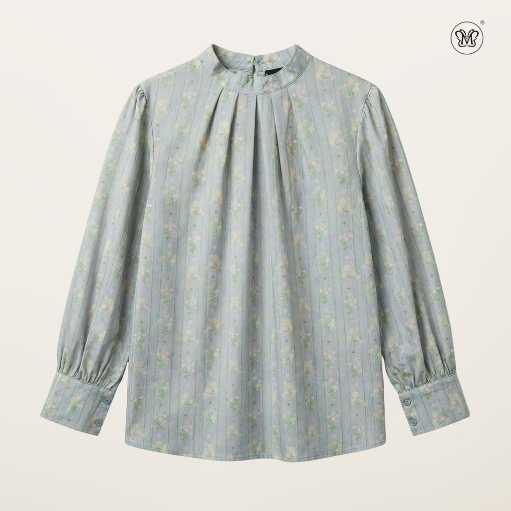 Classic Blush Garden Blouse